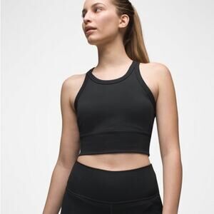 NWT Prana Becksa Bralette Black Padded Sports Bra Size Small